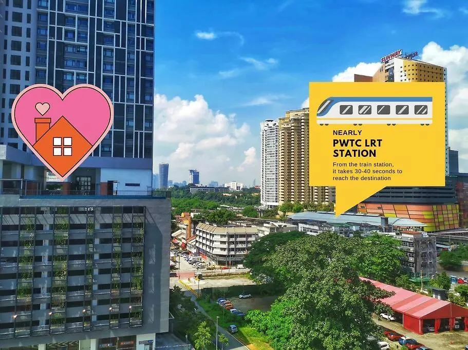 公寓 Chambers A Studio Flat, Klcc & Kl Tower ,View In City 吉隆坡
